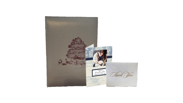 Included Stationery Package - Tree Park Scene